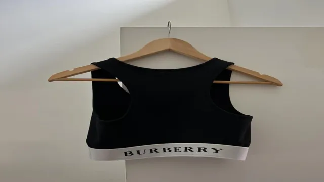 burberry sports bra