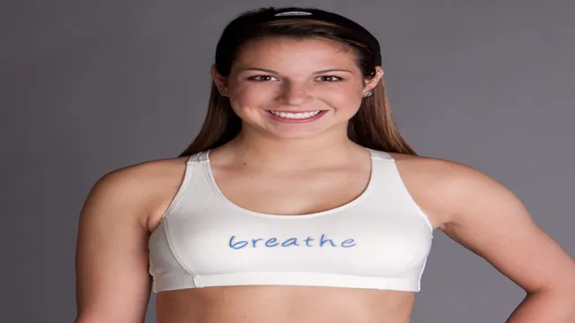 cream sports bra