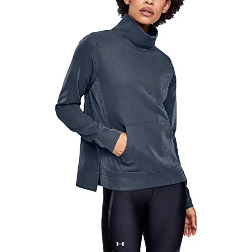 Under Armour Women's Armour Fleece Mirage Mock MD Gray