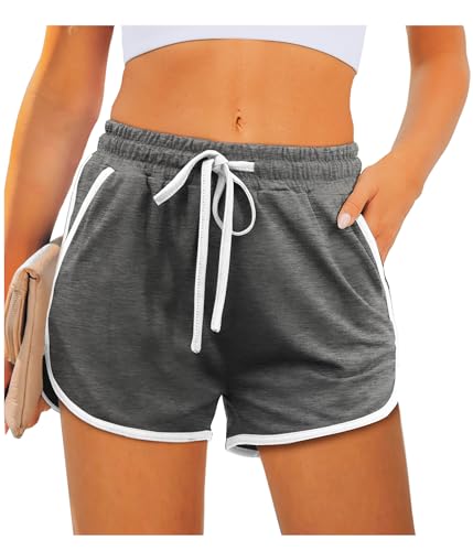 Womens Sweat Shorts Casual Summer Athletic Running Shorts Comfy Workout Clothes Spring Outfits Fall Beach Fashion Clothes 2025