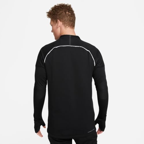 Nike Men's Therma-Fit ADV Winter Warrior Strike Soccer Top Sweatshirt L Black