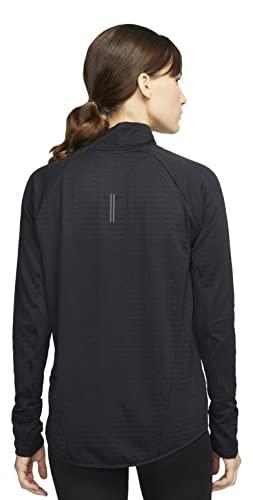 Nike Therma-FIT Element Women's 1/2-Zip Running Sweatshirt, Black, X-Large