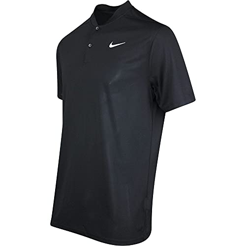 Nike Men's Nike Dri-fit Victory Blade Polo, Black/White, X-Large