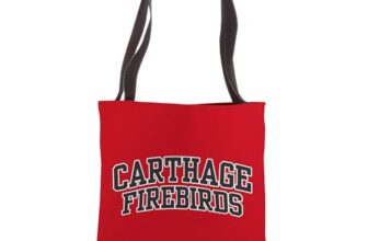 Carthage College Firebirds Apparel Sports Fan Tote Bag