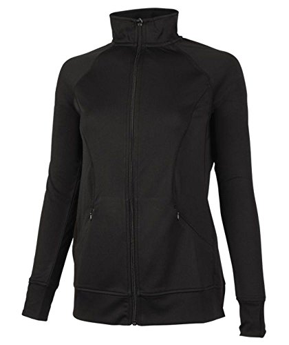 Charles River Apparel Women's Tru Fitness Jacket, True Black