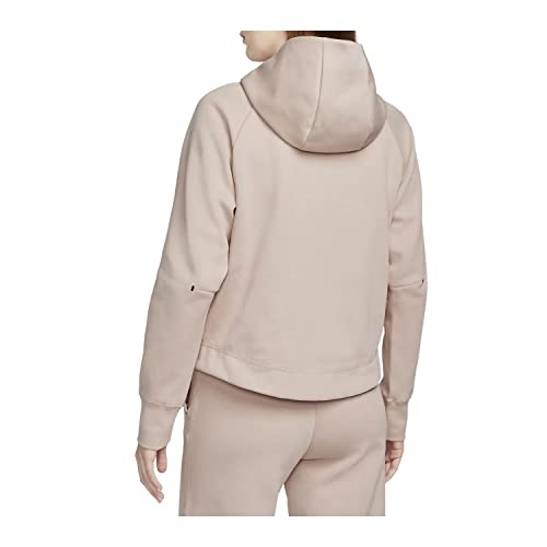 Nike Women's Tech Fleece Windrunner Full Zip Hoodie Size - Medium Pink Oxford