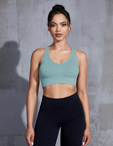 Sykooria High Support Sports Bras for Women Multipack Workout Bras Padded Gym Tops Crop Workout Clothes