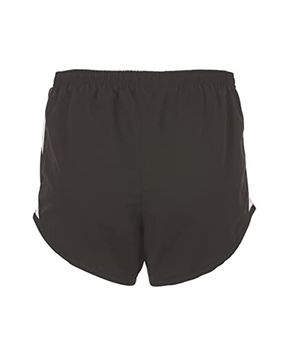boxercraft Sport Short for Women, Black/White-M