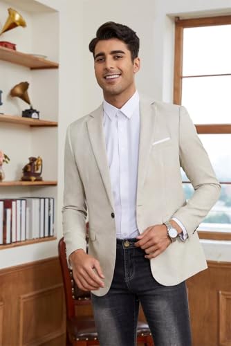 Men's Sport Coats Men's Casual Suit Jacket for Men Grey Mens Western Blazer Jacket Sport Coat for Men Mens Wedding Blazer