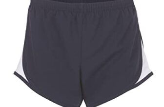 boxercraft Sport Short for Women, Navy/White-M