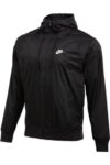 Nike Sportswear Windrunner Hooded Windbreaker Men’s Jacket (Black, L)