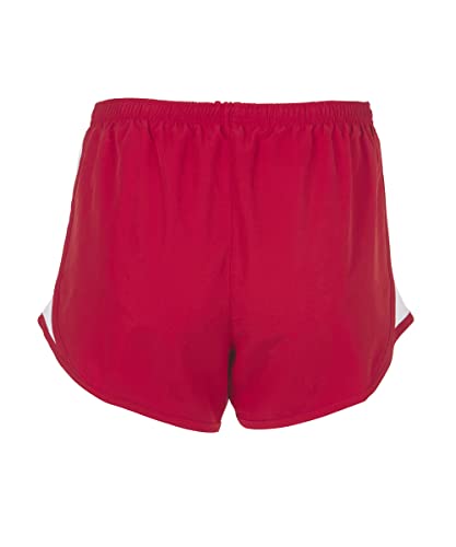 boxercraft Sport Short for Women, Red/White