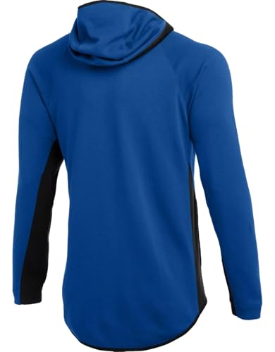 Nike Sportswear Windrunner Hooded Windbreaker Men's Jacket (Royal/White, Medium)