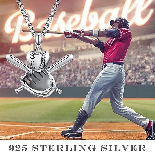 Baseball Necklace for Men