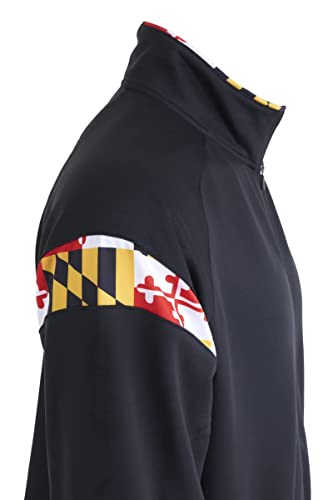 Covalent Activewear Maryland Flag Adult Flash Jacket