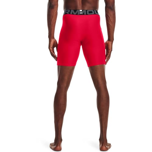 Under Armour HeatGear Armour Shorts Red/White XS