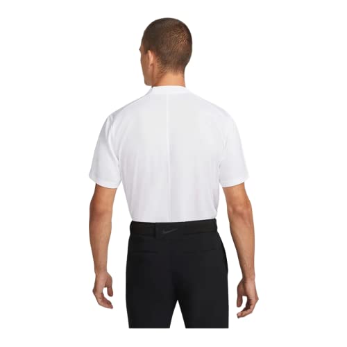 Nike Men's Nike Dri-fit Victory Blade Polo, White/Black, XX-Large