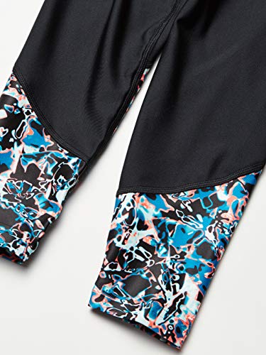 Under Armour HeatGear Armour Printed Crop YSM Black