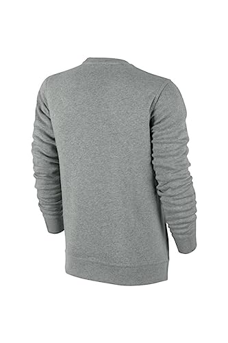 Nike Club Fleece Crew Men's Sweatshirt Crewneck (Heather Grey, Small) (Small)