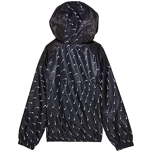 Nike Girl's Essentials Windbreaker Jacket (Toddler/Little Kids) Black 6 Little Kid