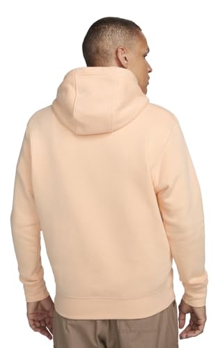 Nike Mens Sweatshirt Fitness Hoodie Orange XL