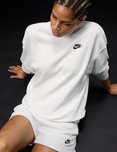 Nike Women's Sportswear Club Fleece Loose Crew-Neck Sweatshirt