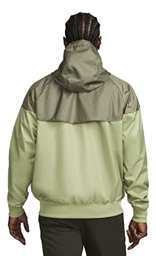 Nike Sportswear Men's Windrunner Hooded Windbreaker Full Zip Jacket (as1, alpha, m, regular, regular, Alligator/Medium Olive) MSS