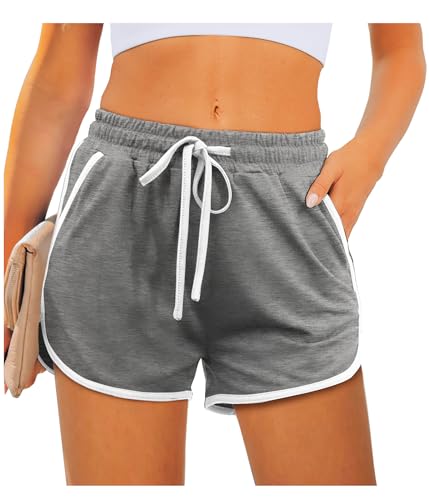 Womens Sweat Shorts Casual Summer Athletic Running Shorts Comfy Workout Clothes Spring Outfits Fall Beach Fashion Clothes 2025