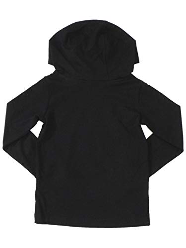 Nike Little Boy's Camo Logo Hooded Black Cotton Sweatshirt Shirt Sz: 4
