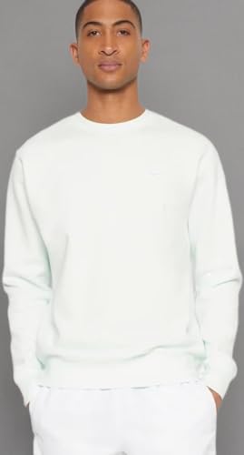 Nike Club Fleece French Terry Crew Sweatshirt, Barely Green