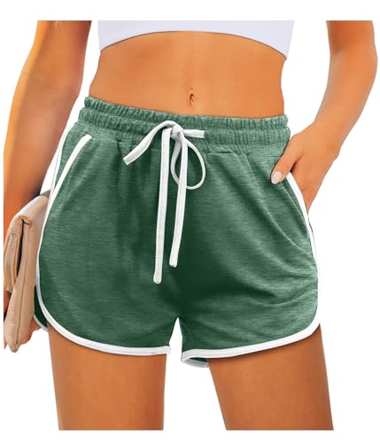 Womens Sweat Shorts Casual Summer Athletic Running Shorts Comfy Workout Clothes Spring Outfits Fall Beach Fashion Clothes 2025