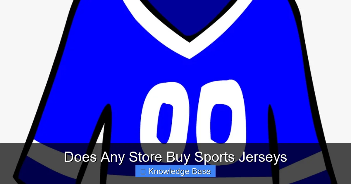 Does Any Store Buy Sports Jerseys
