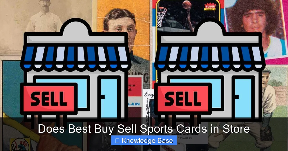 Does Best Buy Sell Sports Cards in Store