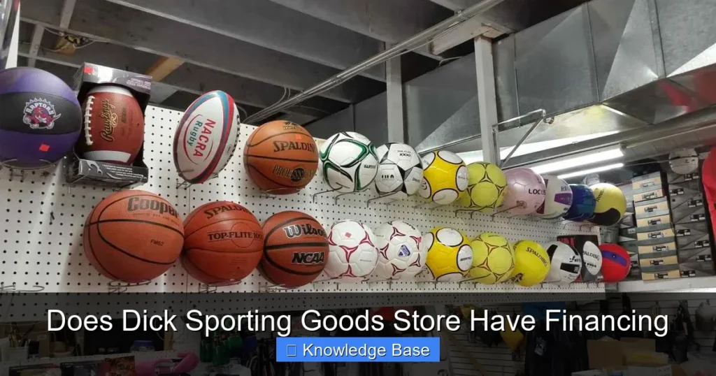 Does Dick Sporting Goods Store Have Financing