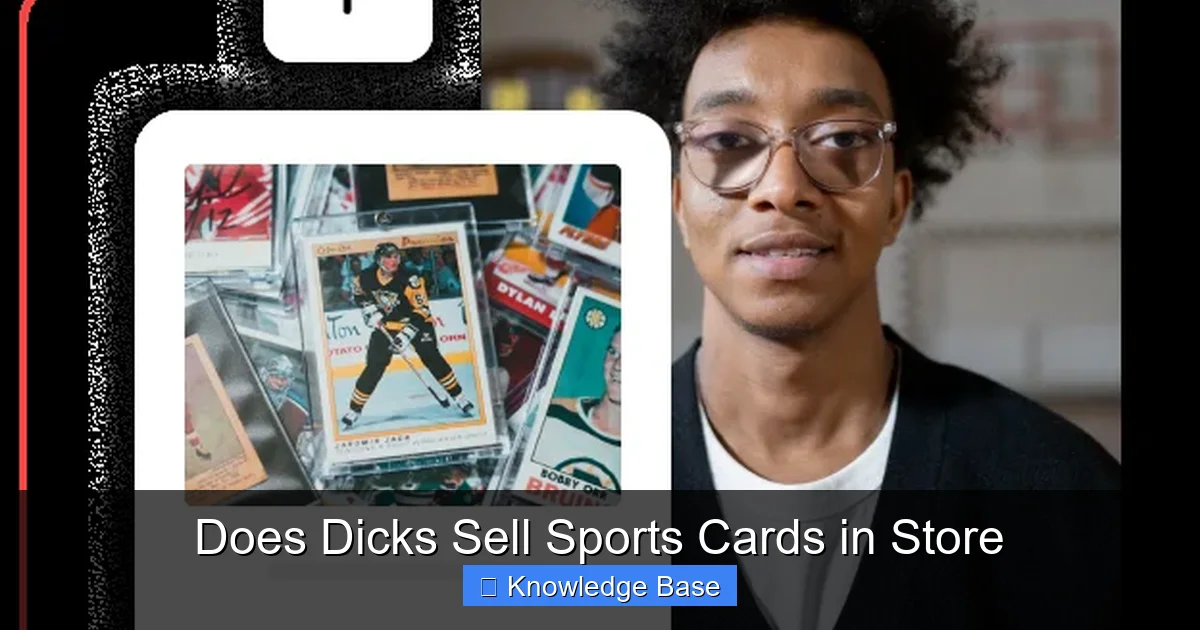Does Dicks Sell Sports Cards in Store