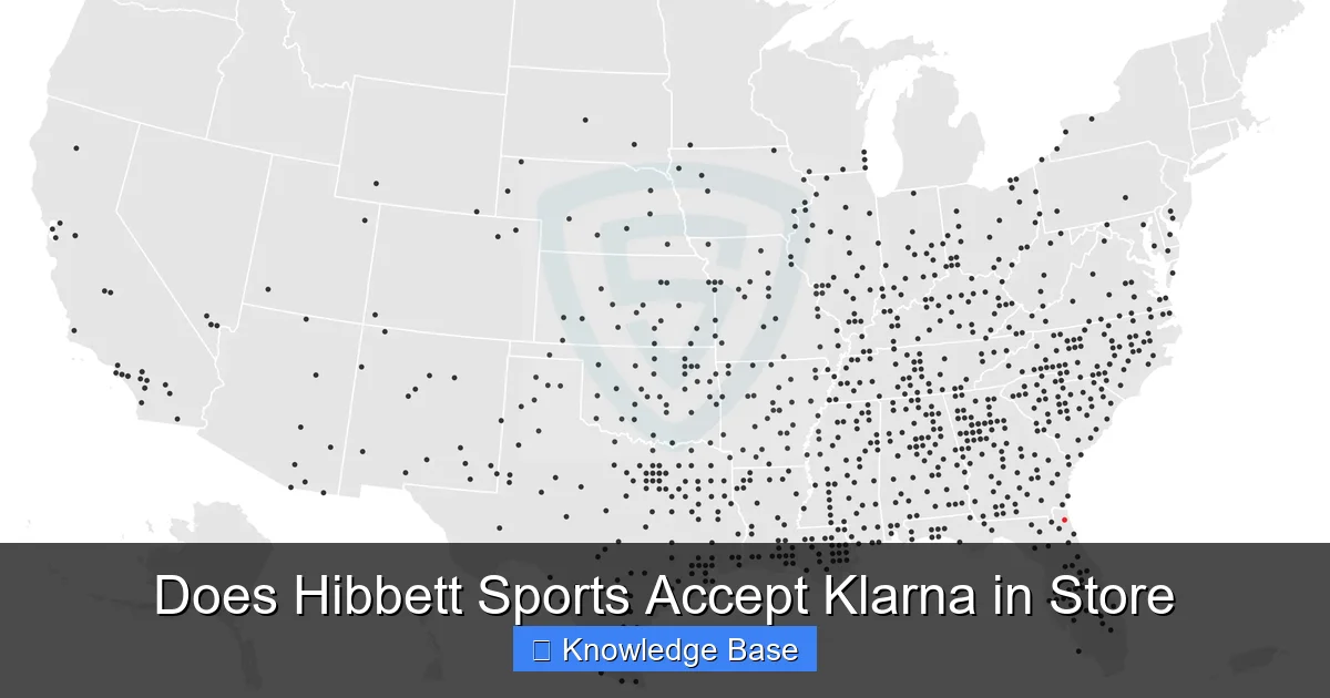 Does Hibbett Sports Accept Klarna in Store