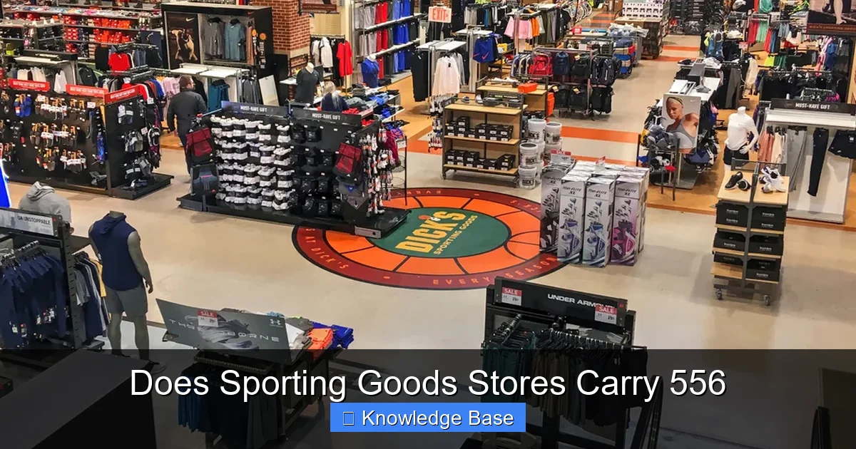 Does Sporting Goods Stores Carry 556
