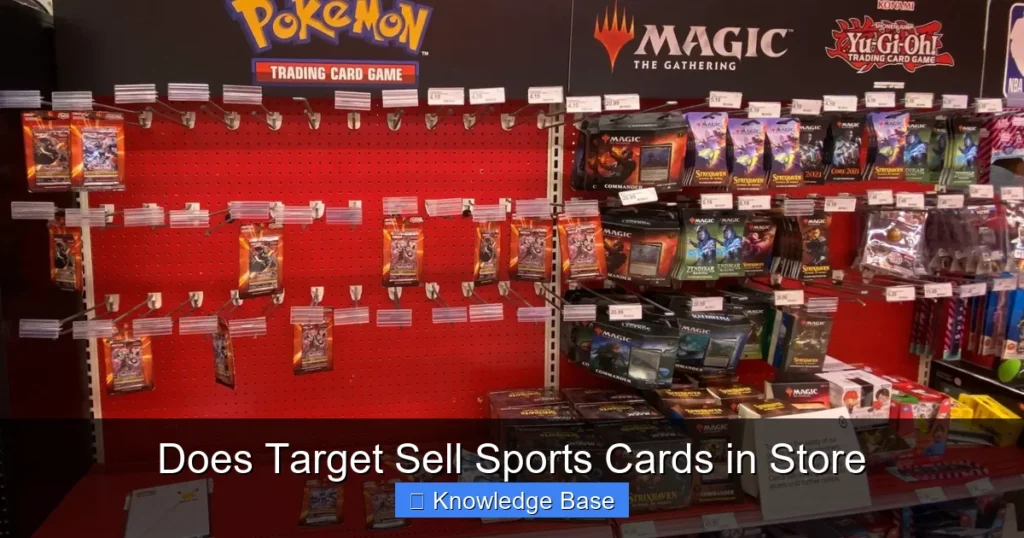 Does Target Sell Sports Cards in Store