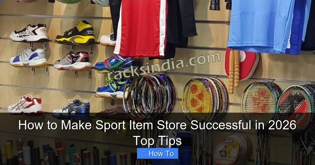 How to Make Sport Item Store Successful in 2026 Top Tips