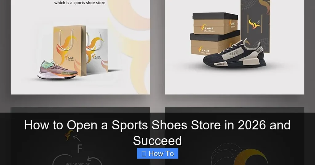 How to Open a Sports Shoes Store in 2026 and Succeed