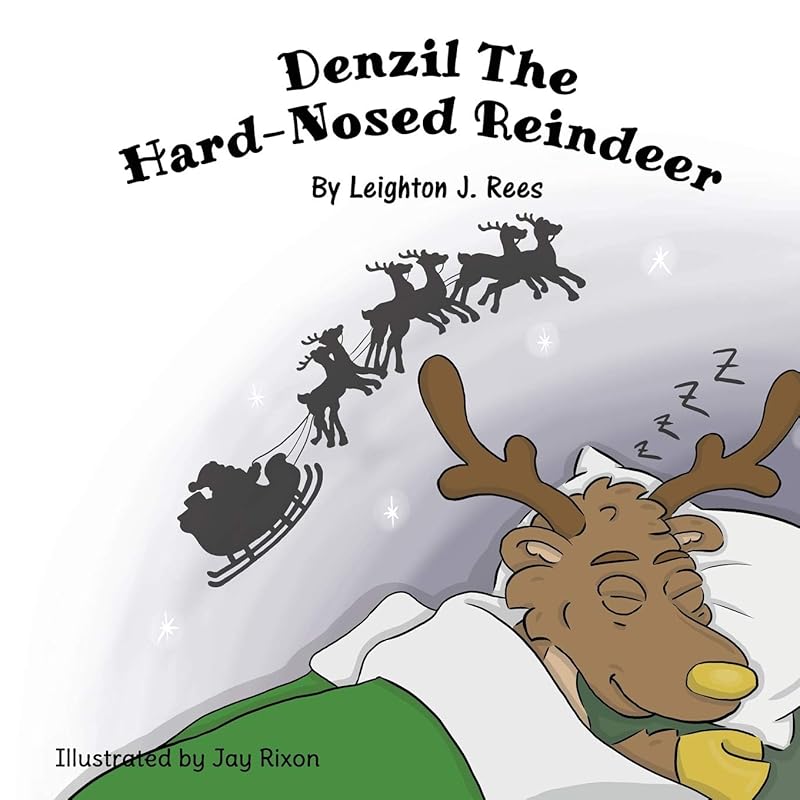 Denzil The Hard-Nosed Reindeer