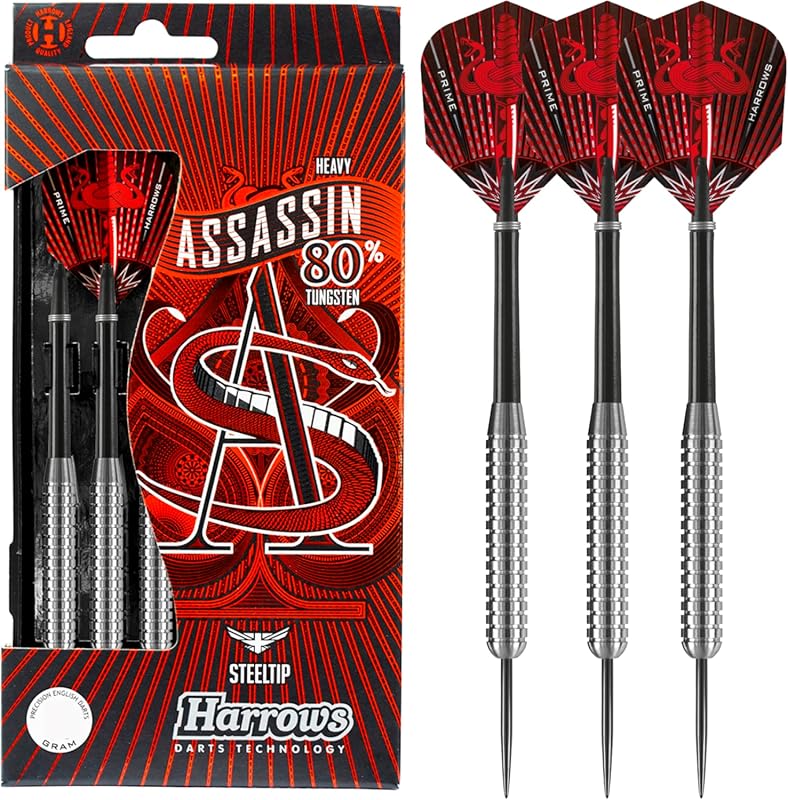 Harrows Assassin Tungsten Steeltip Dart