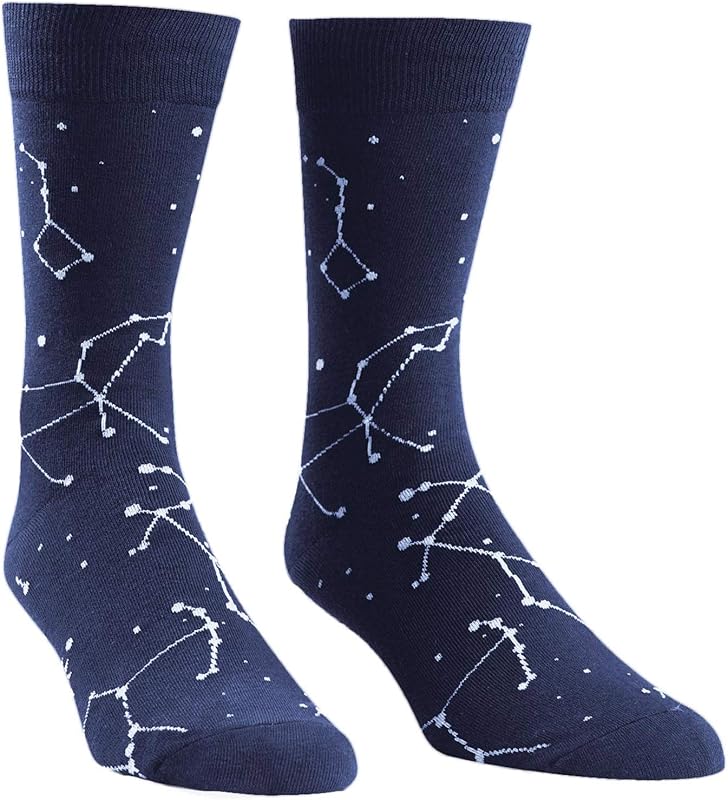 Sock It To Me, Men's Crew, Space and Alien Socks
