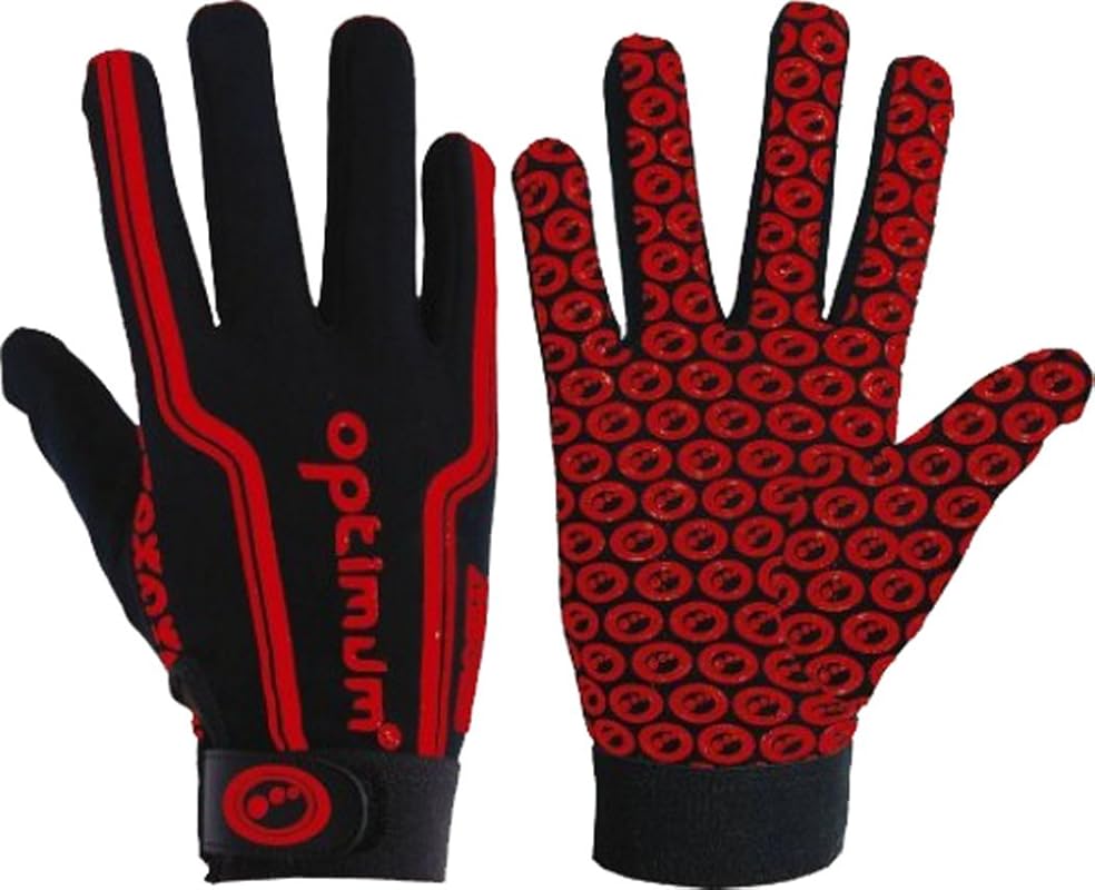 Optimum Velocity Gloves Multi-Sport, Red, X-Large