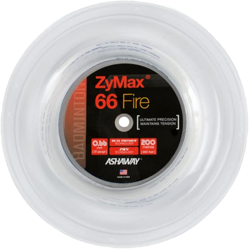 Ashaway Fire POWER Zymax 66 String