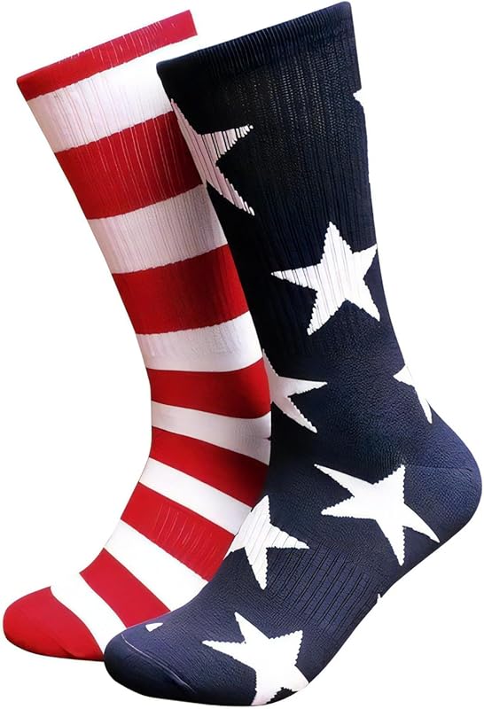 Tactical Pro Supply American Flag Socks for Men or Women - Perfect for