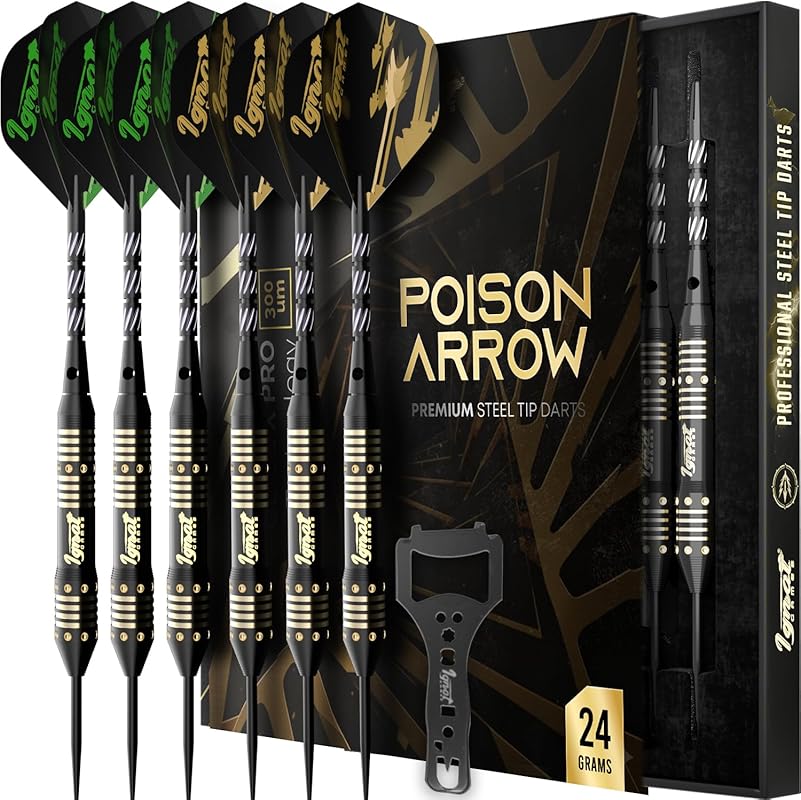 IgnatGames Premium Steel Tip Darts