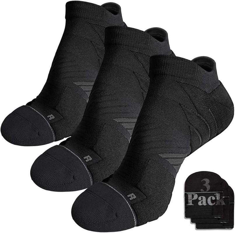 Hylaea No Show Running Athletic Anti-Blister Wicking Coolmax Socks, Se