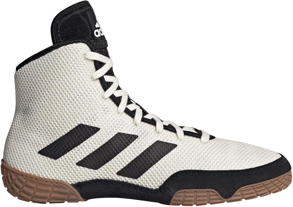adidas Tech Fall 2.0 Wrestling Trainer Shoe Boot White/Black - UK 8.5