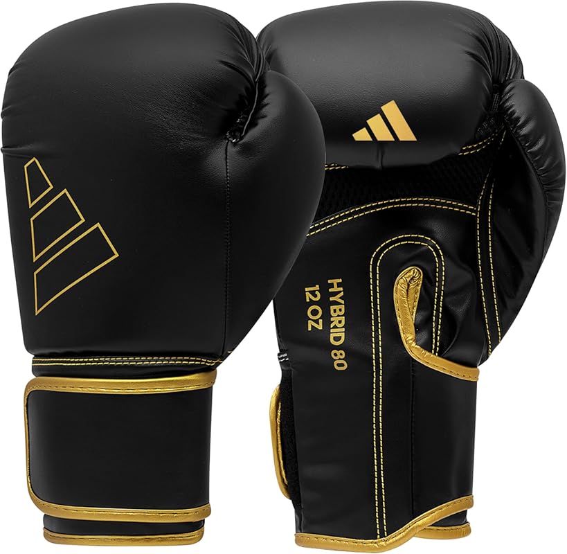 Adidas Hybrid 80 Boxing Gloves - Adult Boxing Gloves for Men & Women -